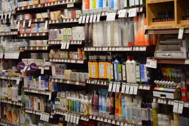 a photo of health and wellness supplies at the St. Peter Food Co-op