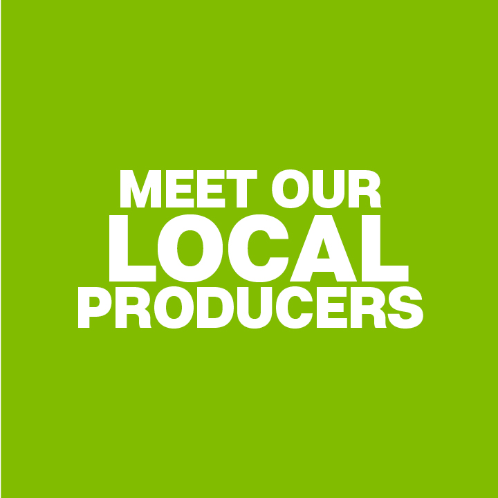 Meet Our Local Producers on a green square