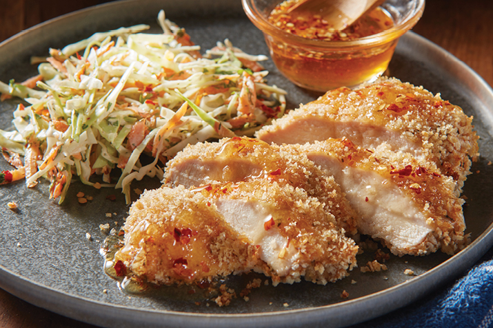 If you crave the crunch of fried chicken but don’t want to stand over a pan of sizzling oil, this […]